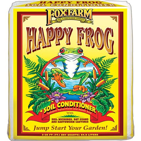 Organic Potting Soil FoxFarm Happy Frog Potting Soil - 12 Quart Bags ...