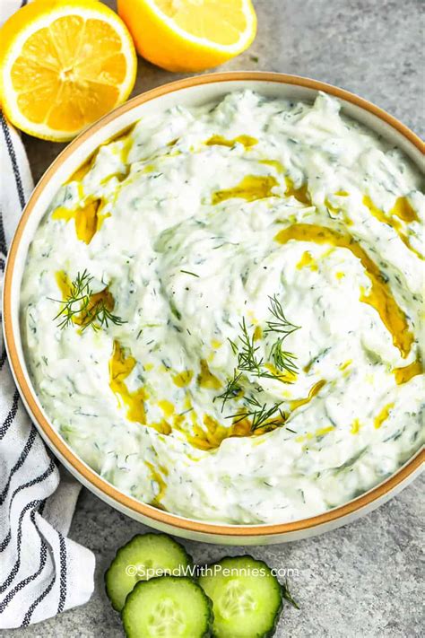 Easy Tzatziki Recipe - Spend With Pennies - ProductHubSpot