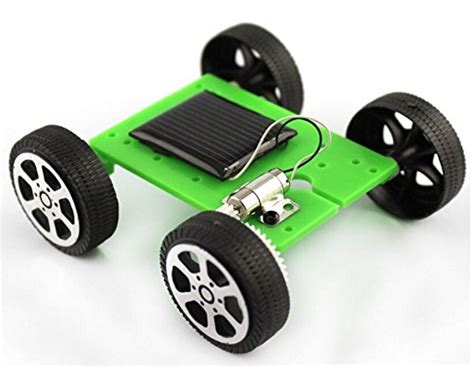 Buy Eatech DIY Solar Toy Car Assemble Solar Vehicle Mini Solar Energy ...