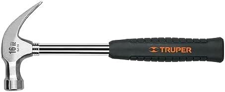 TRUPER MTR-20X Framing Hammer w/Magnetic Nail Holder 20Oz(567g) Handle ...