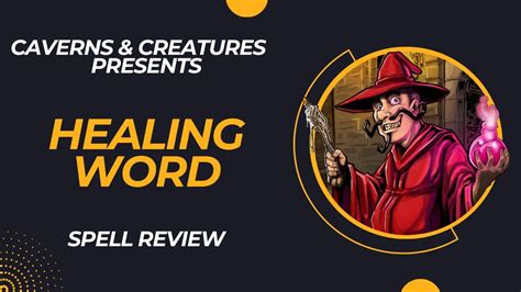 Healing Word 5e: The Only Healing Spell You'll Ever Need - YouTube