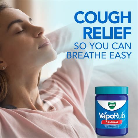 Does Vicks Vapor Rub Help Dry Cough at Steven Eversole blog