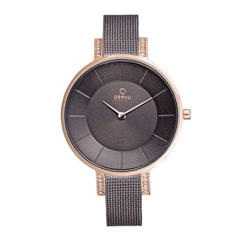 Hiyath -Obaku Lun Walnut Quartz Women's Watch - V158LEVNMN – HiYATH ...