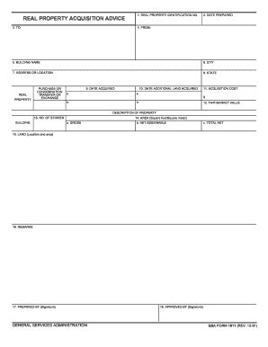 GSA 1011 1991-2026 - Fill and Sign Printable Template Online