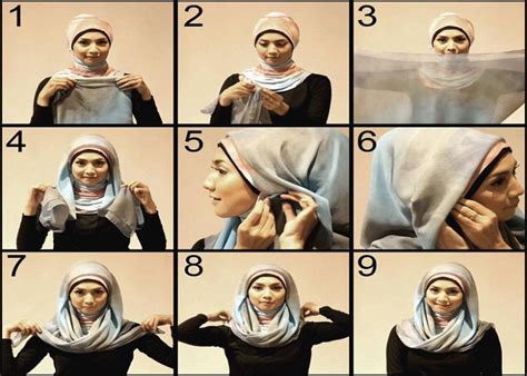 Image result for Hijab Tutorial 2013