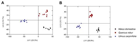 Metabolomics by UHPLC-Q-TOF Reveals Host Tree-Dependent Phytochemical ...