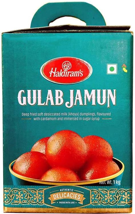 Haldiram's Gulab Jamun, 1 Kg Tin – Fetch N Buy