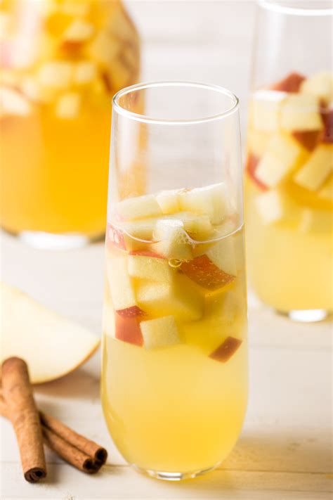 Caramel Apple Sangria - Overtime Cook