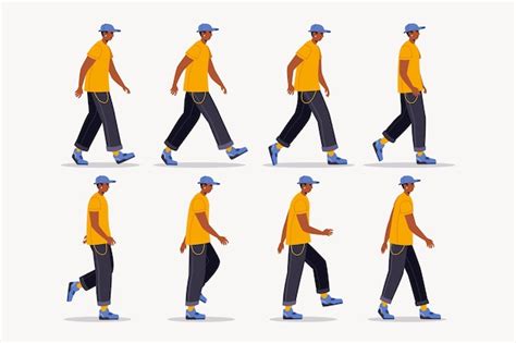 Image result for Simple Walking Frames Animation