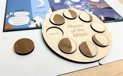 Moon Phase Puzzle – Earth and Pine