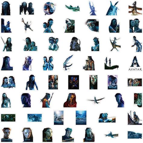 Buy 104pcs The Way of Water Stickers Pack for Water Bottles，American ...