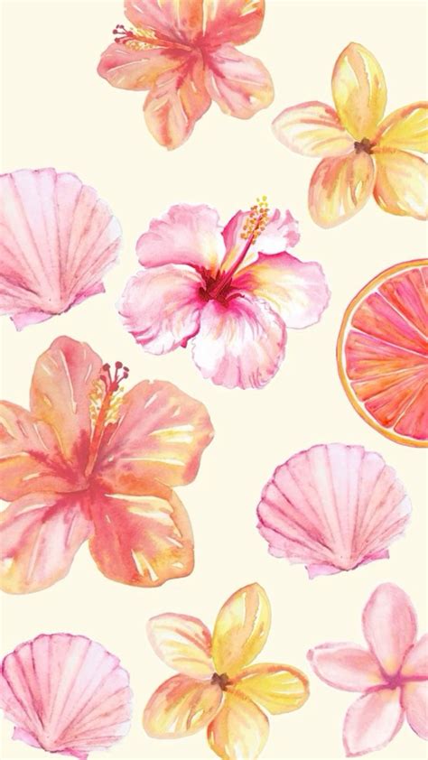Hibiscus Flower Background