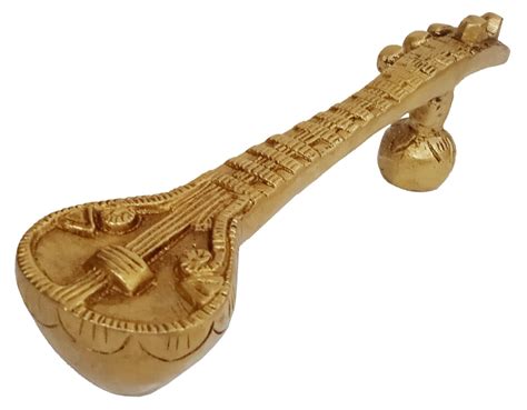 Purpledip Brass Door Handle 'Sitar': Indian Classical Musical ...