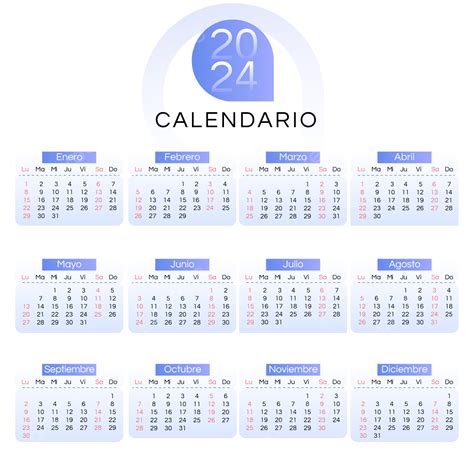 2024 Spanish Calendar, Two Thousand And Twenty Four, Spain, Calendar ...