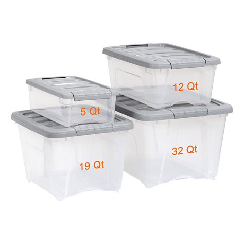 Snapklik.com : Basics Plastic Storage Containers