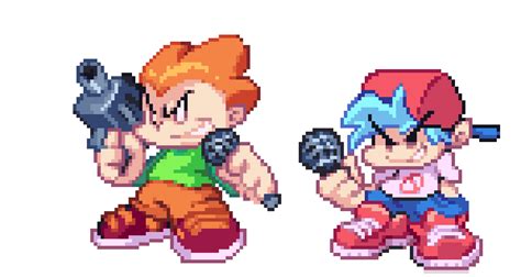 FNF Week 6 Sprites 的图像结果