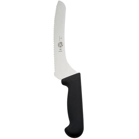 Victorinox 7.6058.13 9" Offset Serrated Edge Bread Knife with Fibrox Handle