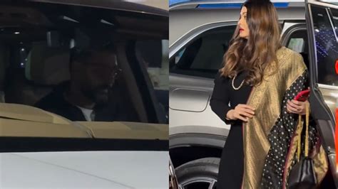 VIDEO: Abhishek Bachchan, Aishwarya Rai Arrive In Separate Cars For ...