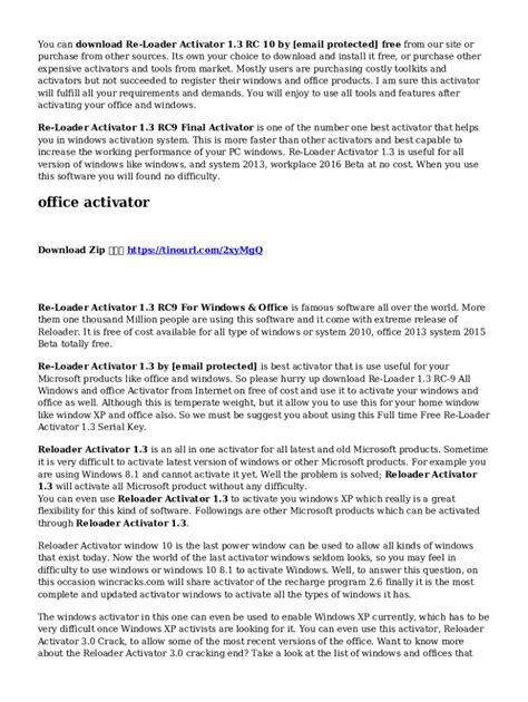 Image result for Reloader Activator