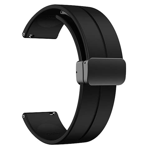 Buy 20MM Silicone Magnet Clasp Smartwatch Belt Compatible for WITHINGS ...