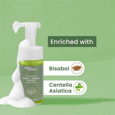 Foxy.in : Buy Earth Rhythm Bisabol + Centella Asiatica Foaming Cleanser ...