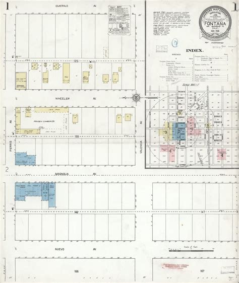 Sanborn Maps, Available Online, Fontana | Library of Congress