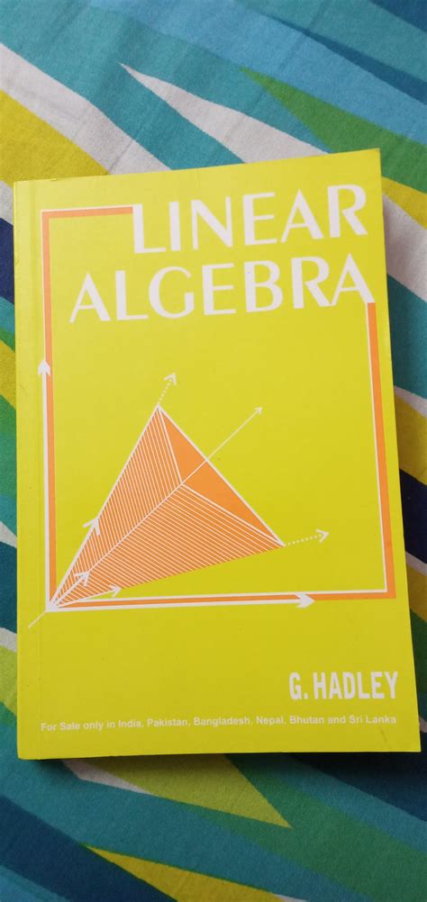 Buy Linear Algebra Book Online at Low Prices in India | Linear Algebra ...