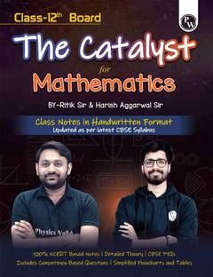 PW Class 12 Board The Catalyst For Maths Practice Qs Booklet By Ritik ...