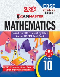 SURA`S 10th Standard CBSE Exam Master Mathematics Guide 2024-25 Edition ...