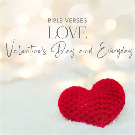 35 Bible Verses About Love And For Valentine's Day