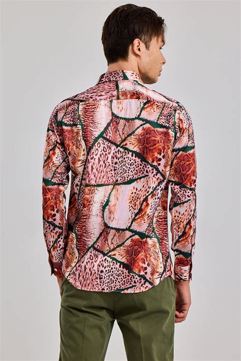 Buy Men's LeopardLoom Multicolour Shirt Online | SNITCH