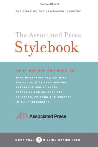 Buy The Associated Press Stylebook: and Briefing on Media Law, Fully ...