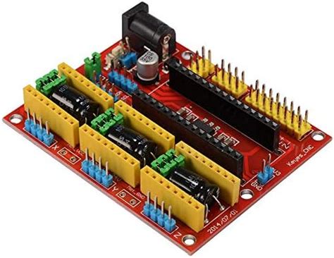 xcluma CNC Shield for UNO Nano v4 Engraving Machine kit Expansion Board ...