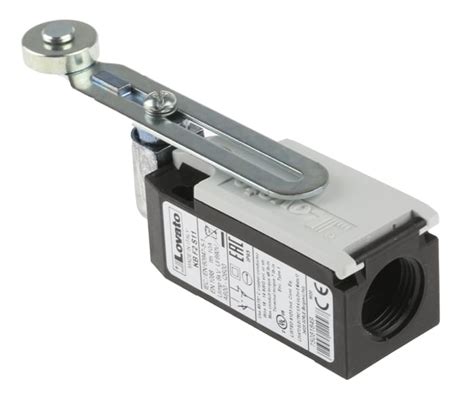 KBF2S11 Lovato | Lovato K Series Adjustable Roller Lever Limit Switch ...