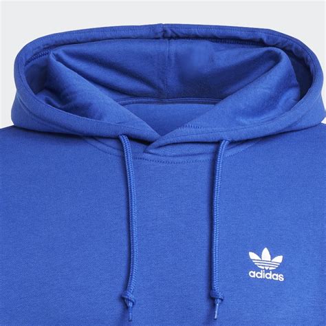 adidas Trefoil Essentials Hoodie - Blue | Free Shipping with adiClub ...