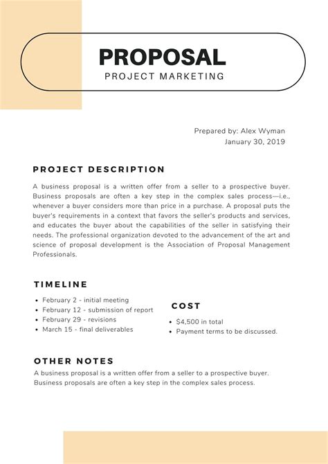 Example of Business Plan Proposal 的图像结果