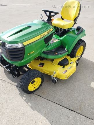 John Deere X738 4WD 的图像结果