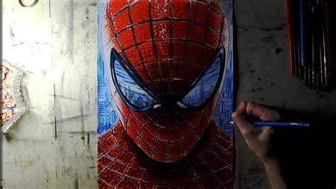 Spiderman Face Drawing at GetDrawings | Free download