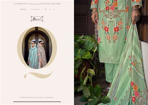 KESAR SAJDA VOL 2 COTTON WITH PRINTED REGULAR WEAR SUITS COLLECTION AT BEST RATE