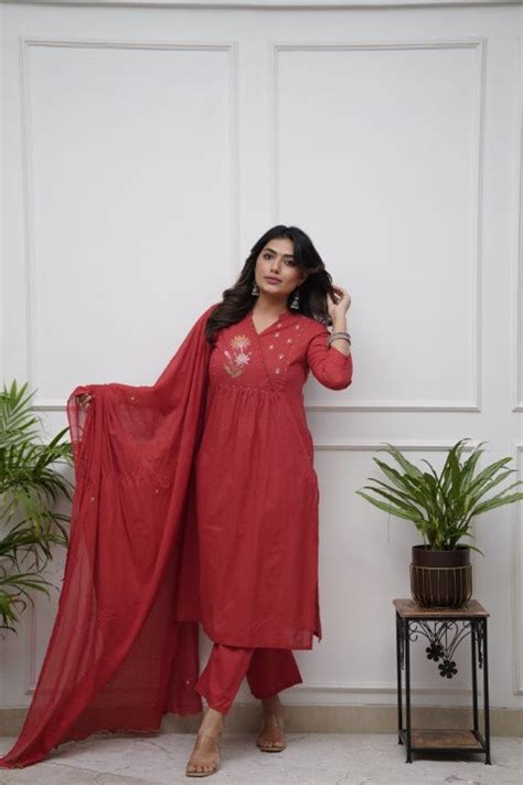 Dupatta Pant Set – Taana Baana