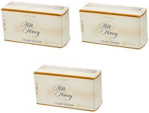 Oriflame Milk and Honey Gold Softening Creamy Soap Bar, 100g - Pack Of ...