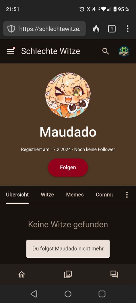 Hallo ich bin Maudado - Community - Schlechte Witze