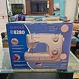 Singer 8280 Zig Zag Sewing Machine,8 Built in Stitches, 24 Stitch ...