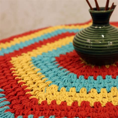 Hexagonal Table Crochet Mat – Itihasikala