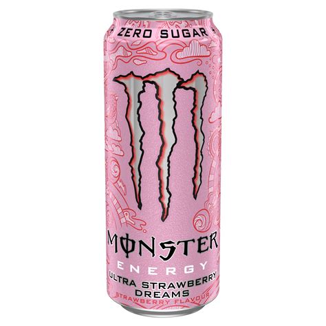 Monster Energy Zero Sugar Ultra Strawberry Dreams Drink Can (500 ml ...