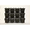 4K argo Vertical Wall Garden 4 Panel with Hanging 12 Pots Vertical ...