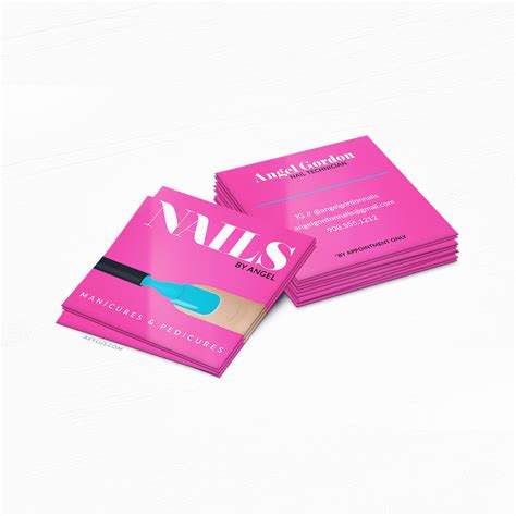 Nail Salon Business Cards 的图像结果