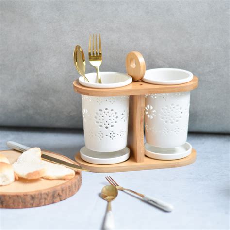 Cutlery Stand Online - Premium Cutlery Holder | Nestasia