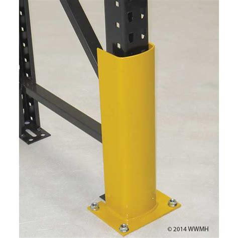 Worldpro-Columnguard Pallet Rack Column Guard, 24-1/4"H NDPP2404000Y | Zoro
