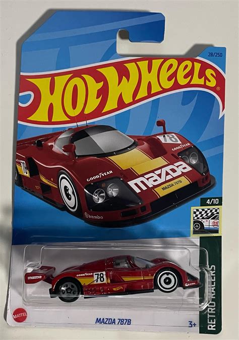 Hot Wheels Retro Racers Mazda 787B 1:64 Scale (Red) : Amazon.in: Toys ...